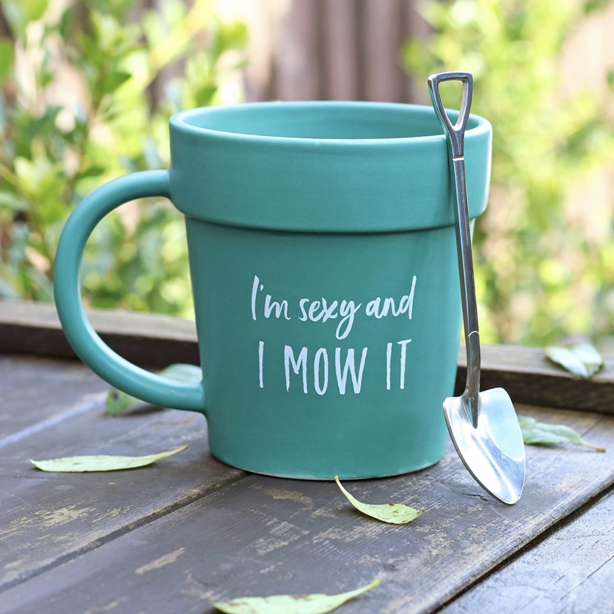 Pot Mug And Shovel Spoon