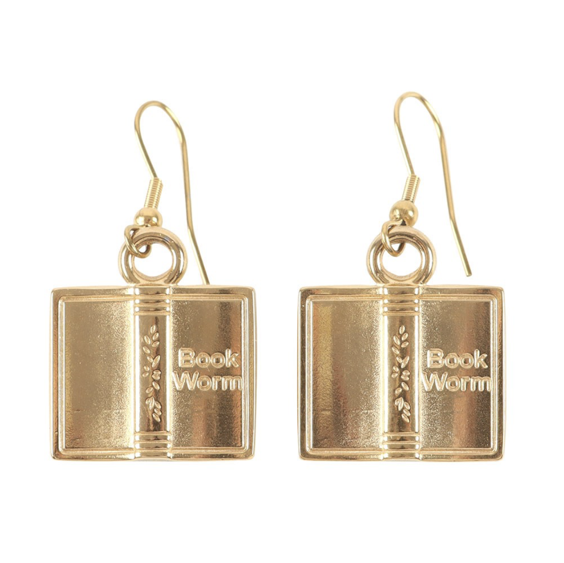 Book Worm Earrings - Image 2