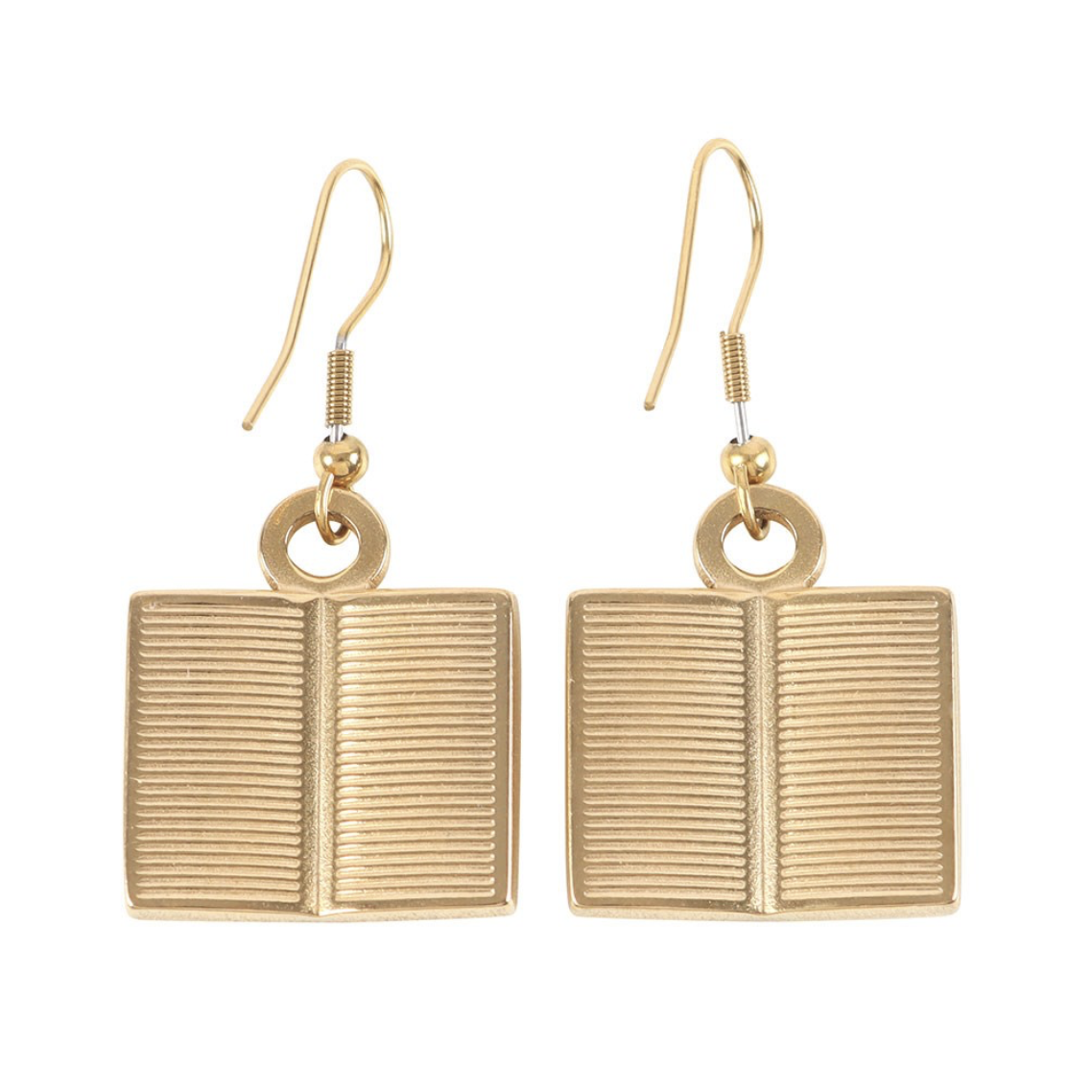 Book Worm Earrings - Image 3