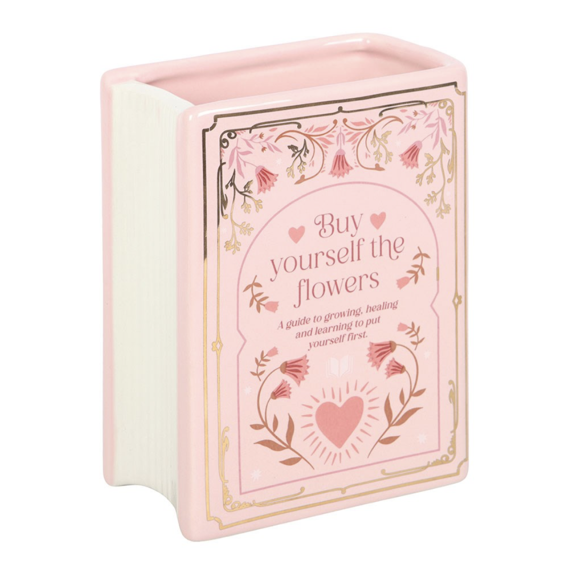 Pink Book Shaped Vase - Image 2