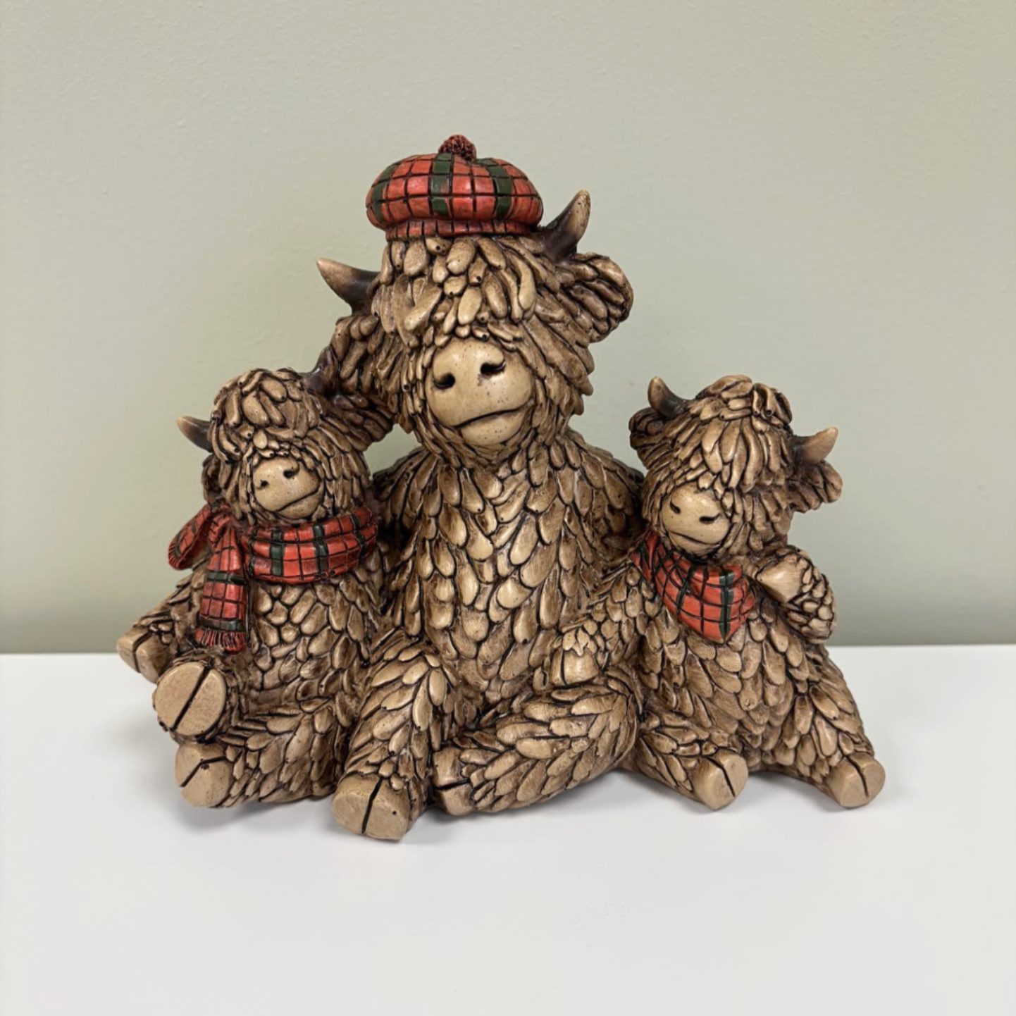 Hughie Highland Cows Tartan