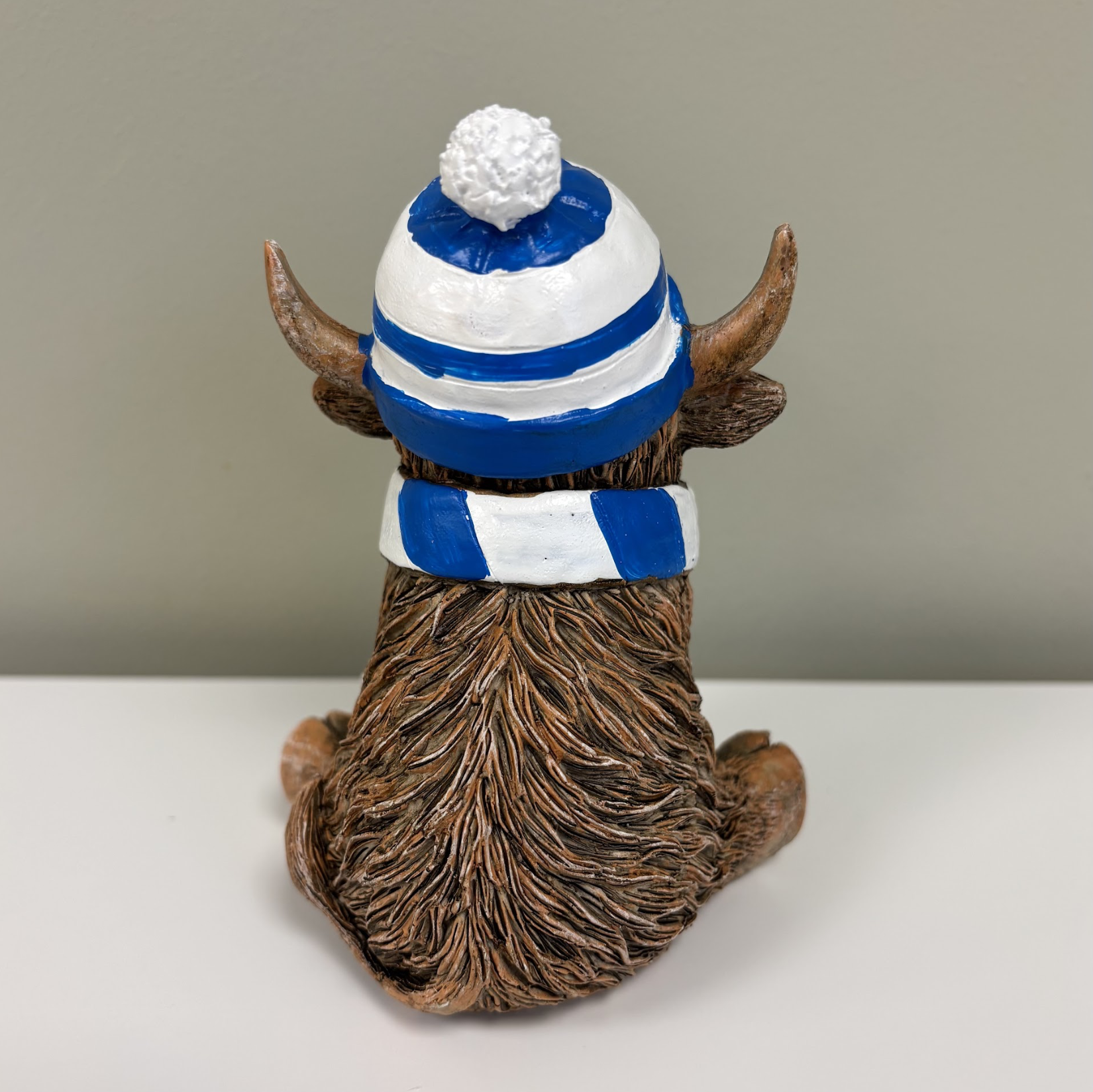 Cow With Scarf & Hat - Image 2