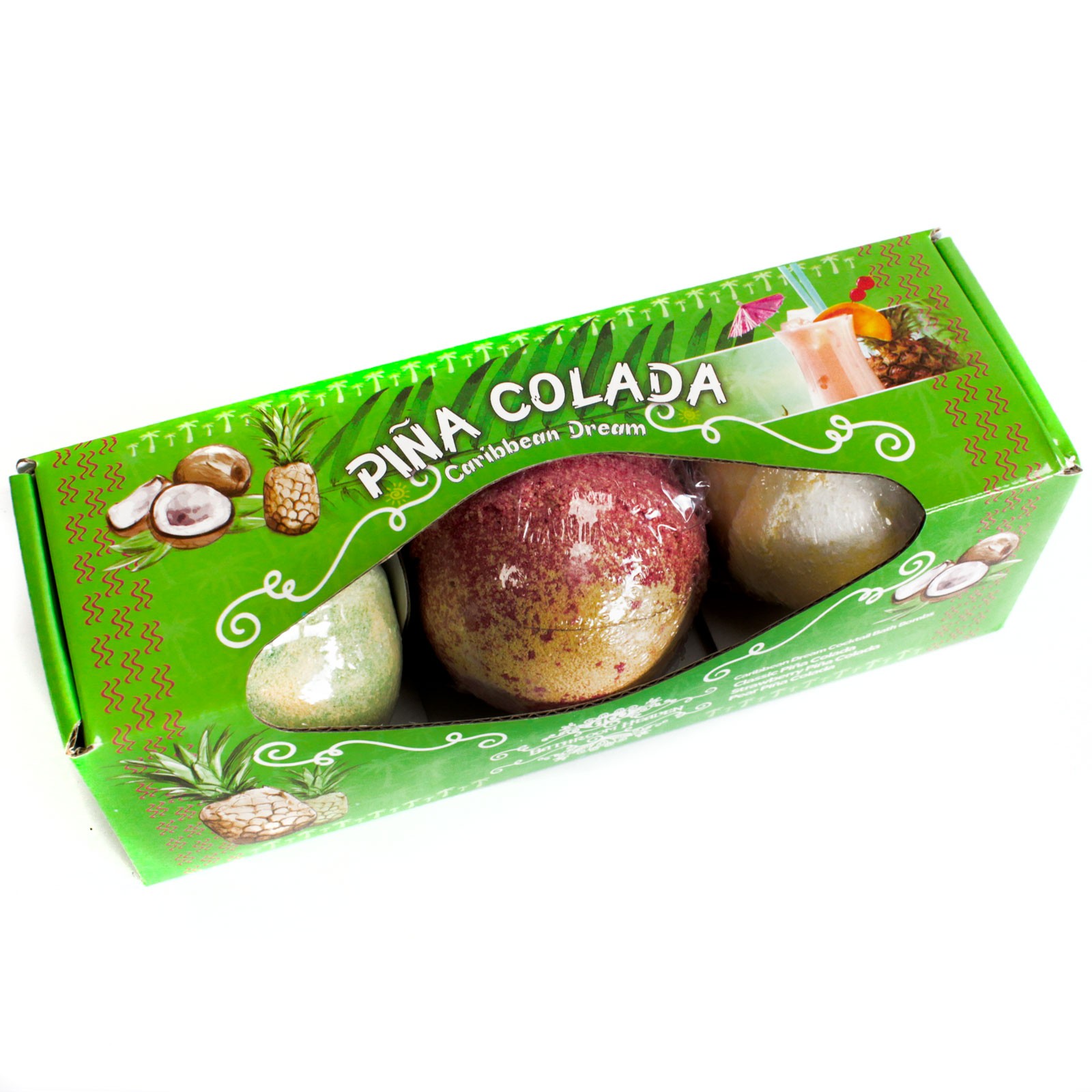 Pina Colada Bath Bombs