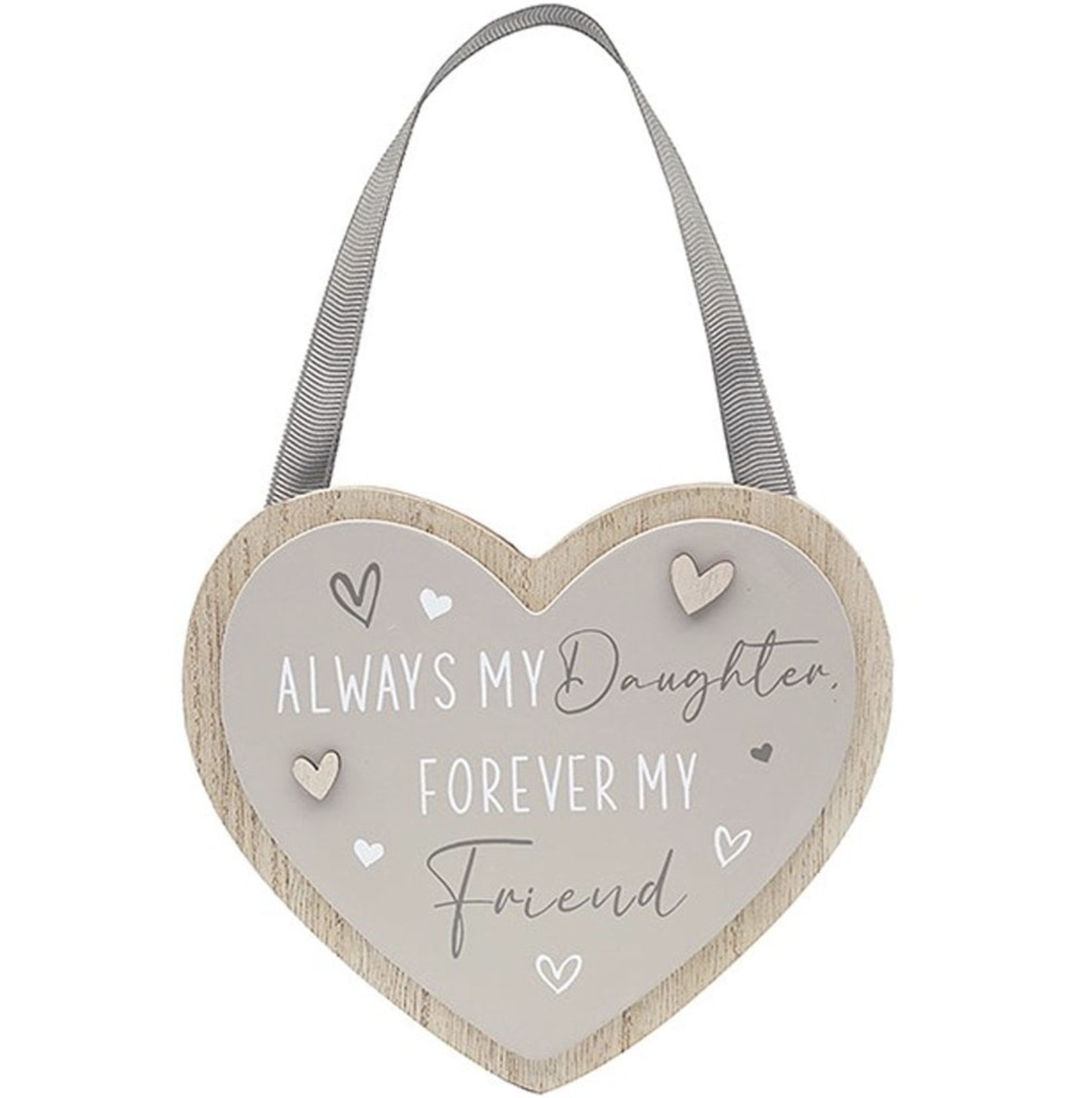 Heart Daughter Plaque