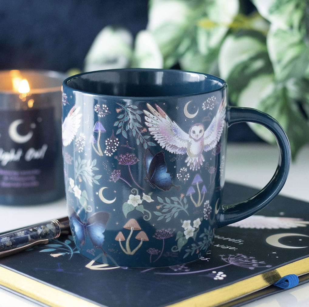 Night Flight Print Mug