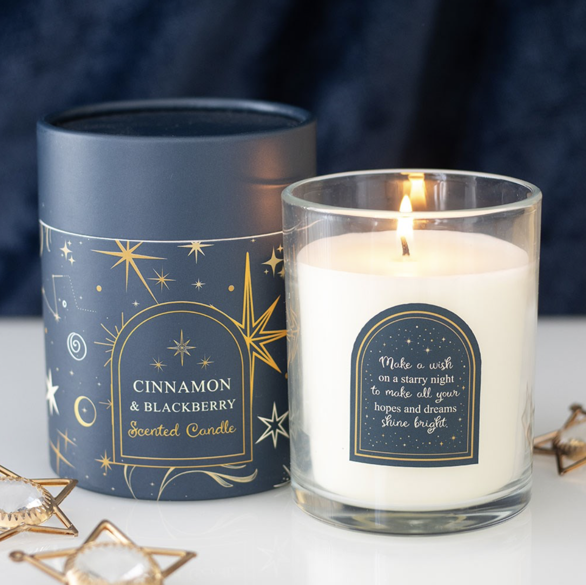 Starry Night Candle