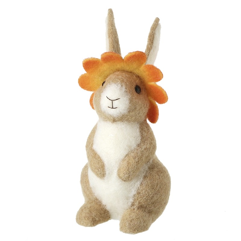 Felt Rabbit With Hat