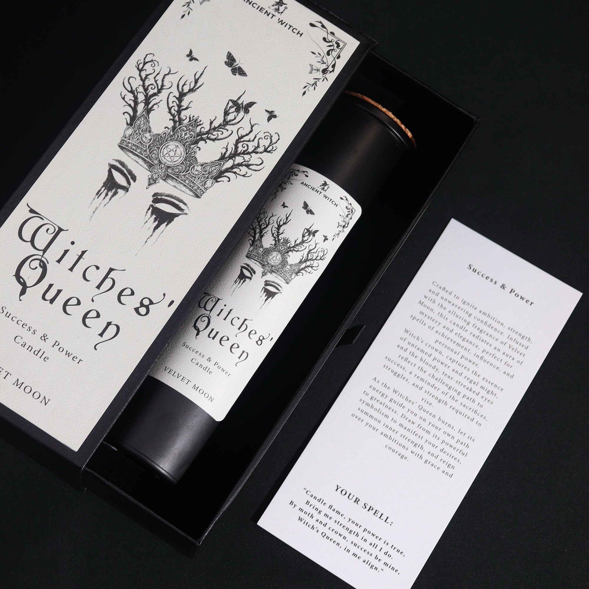 Witches Queen Candle