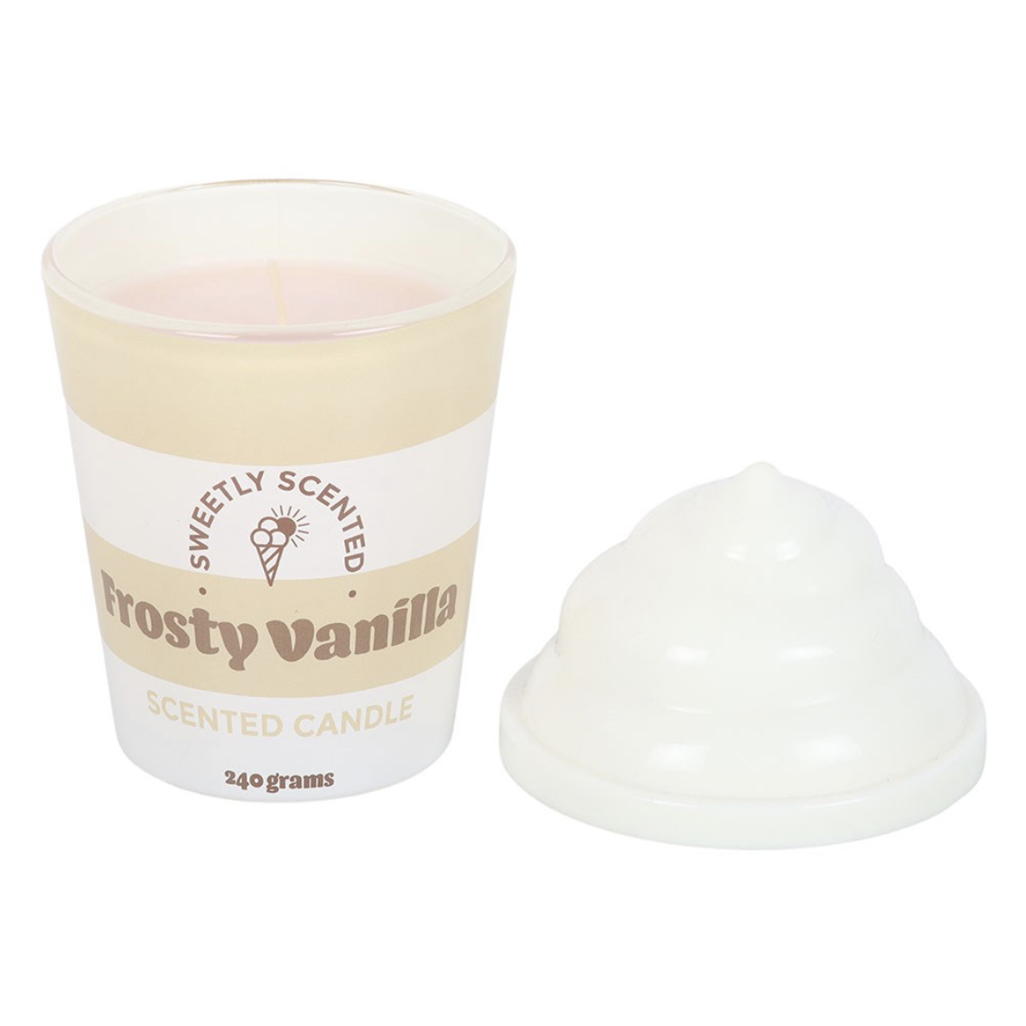 Frost vanilla Scented Candle - Image 2