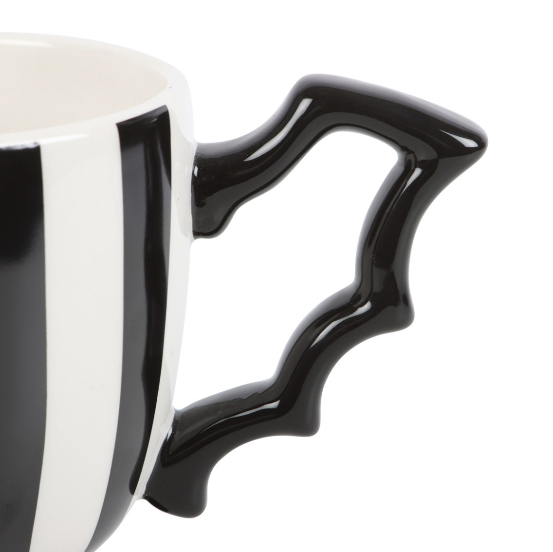 Stripped Bat Wing Mug - Image 2