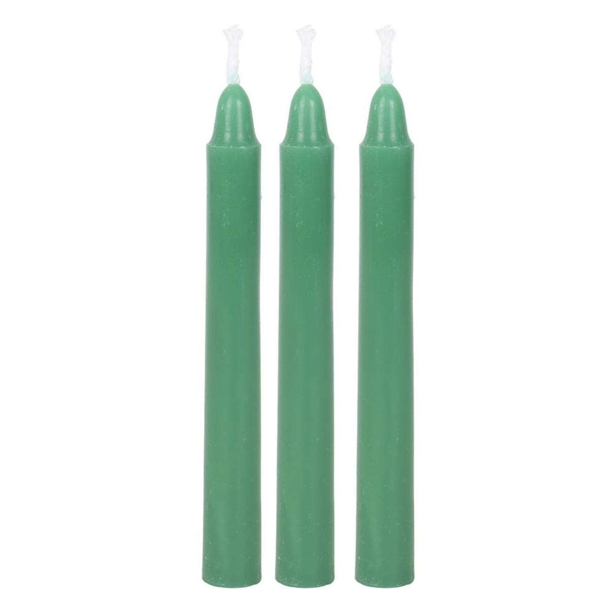 12 Green Witch Candles - Image 3