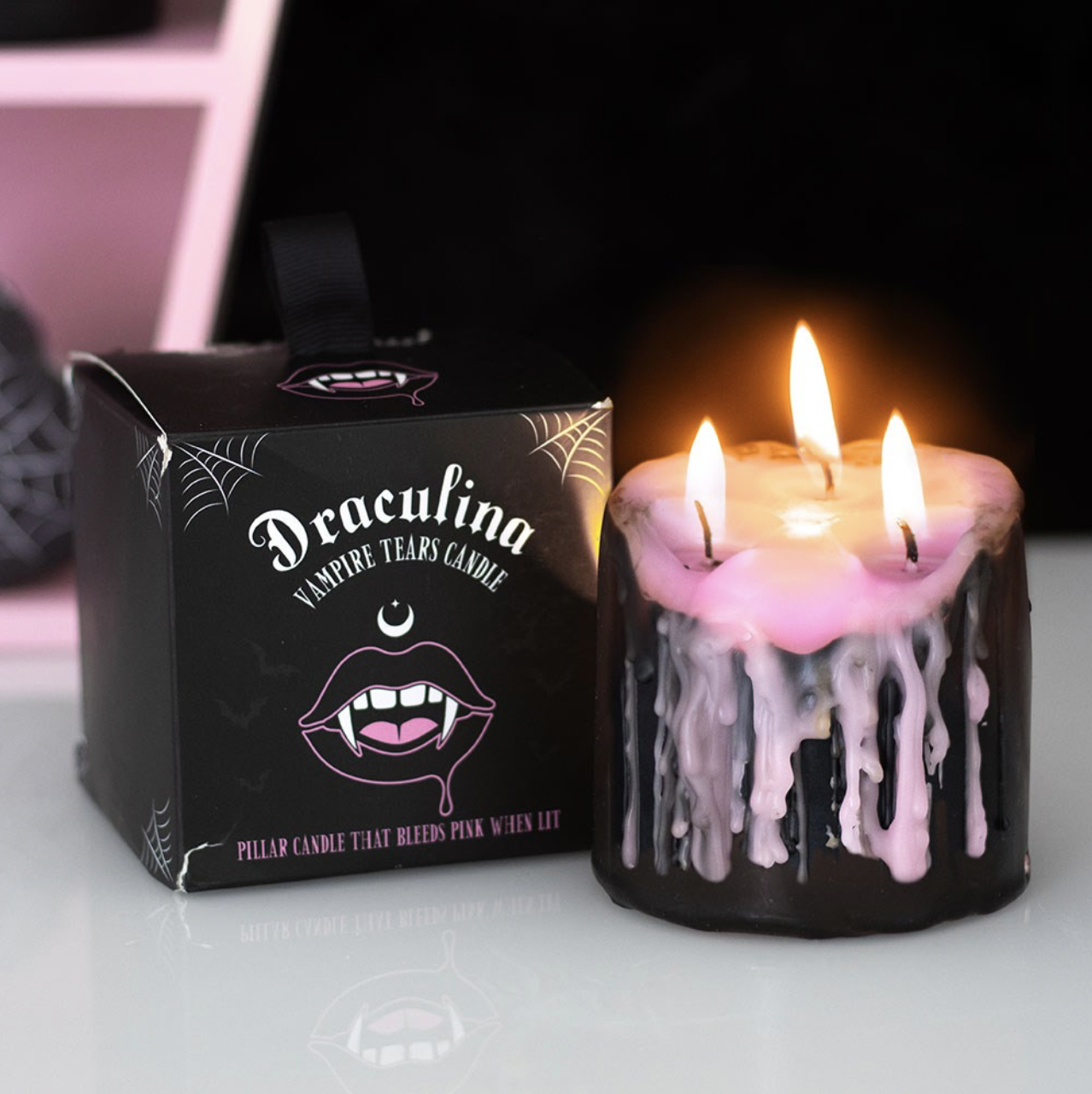 Small Vampire Candle