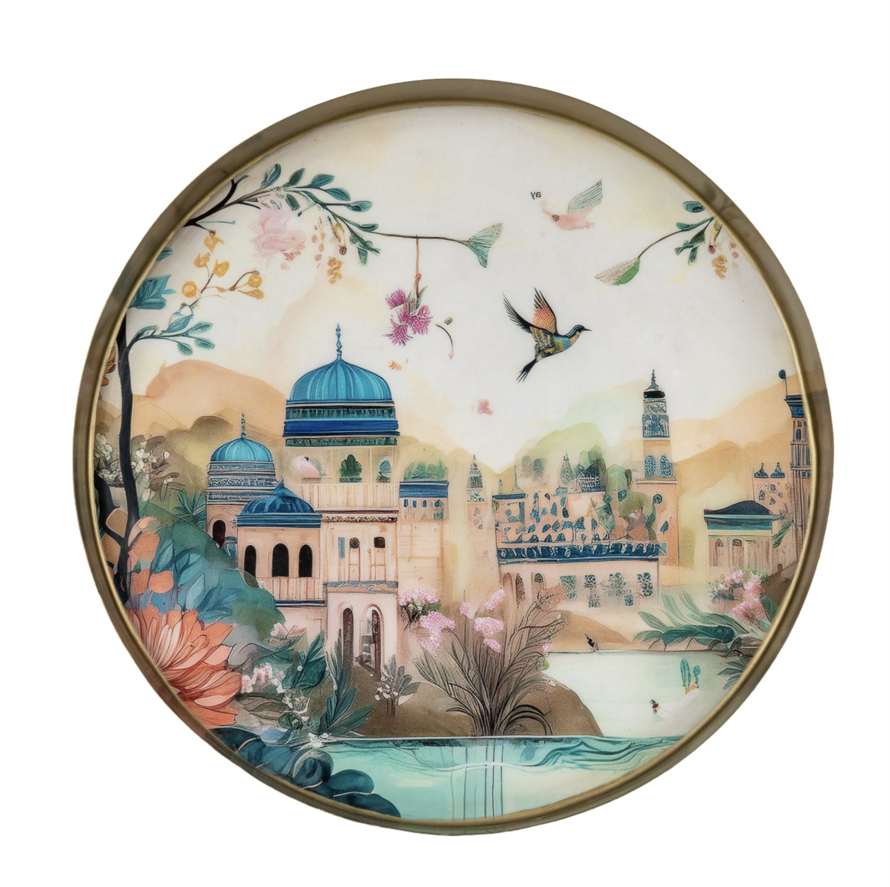 Jhangye Metal Tray