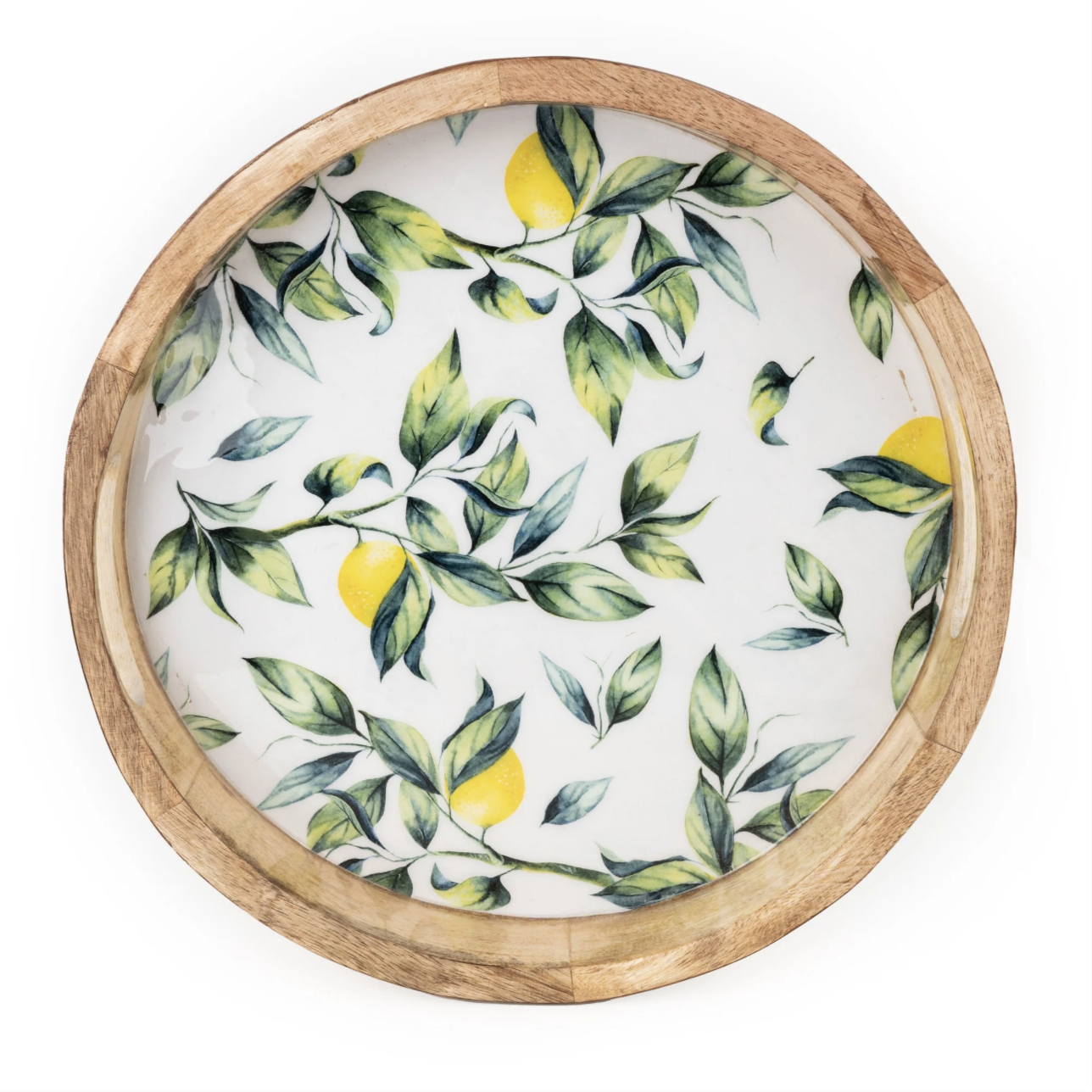 Mango Wood Lemon Tray