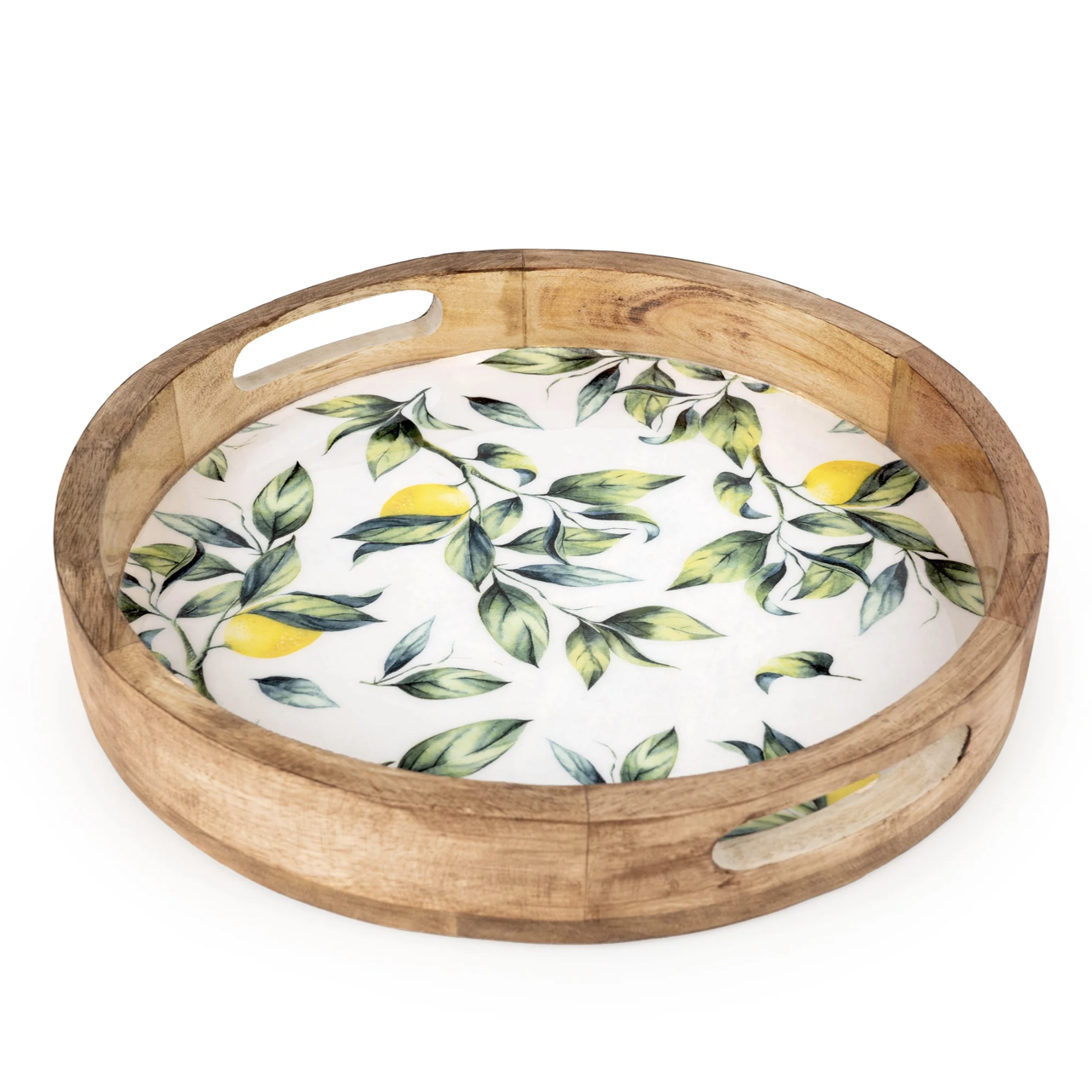 Mango Wood Lemon Tray - Image 2