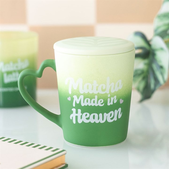 Matcha Mug & Coaster Lid