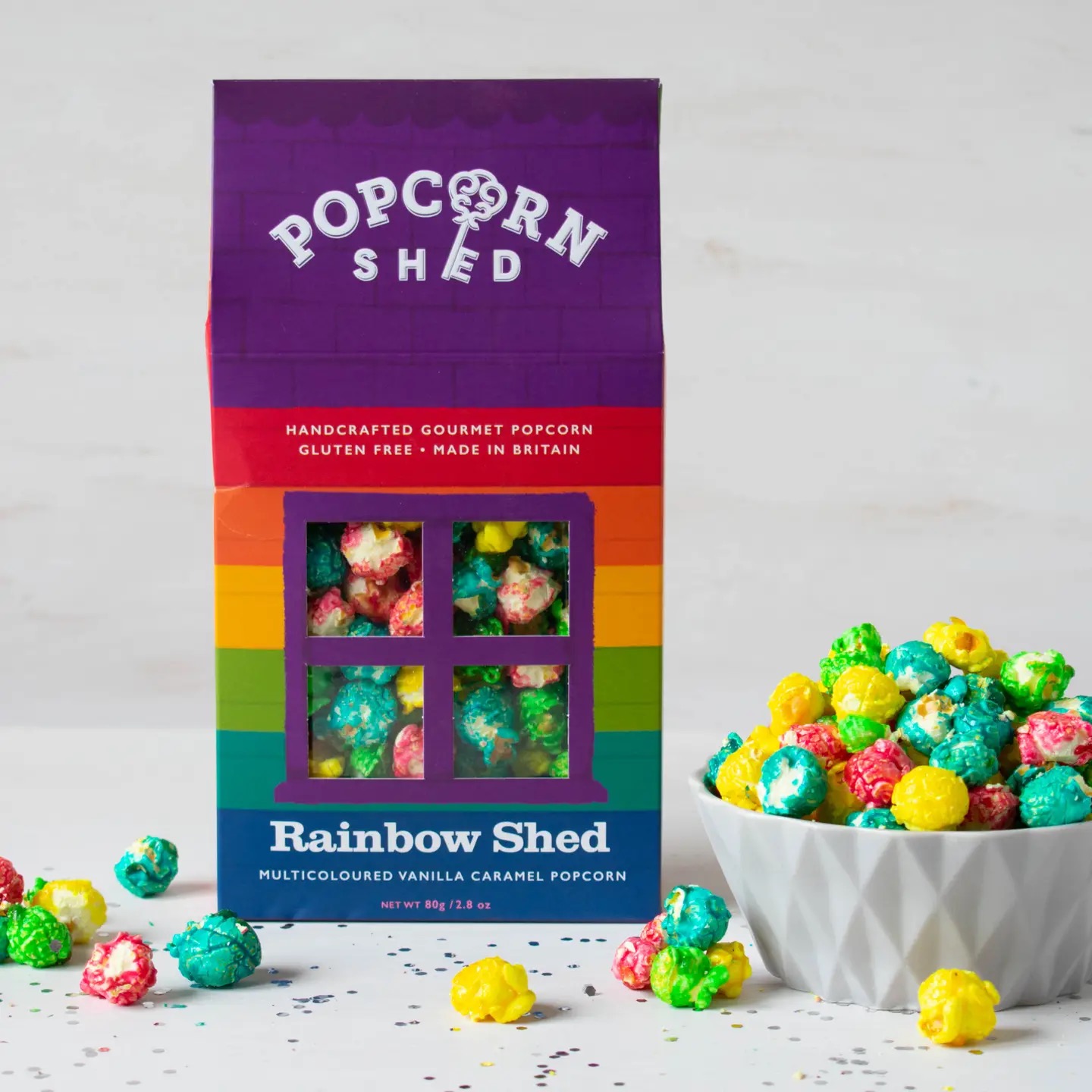 Rainbow Popcorn