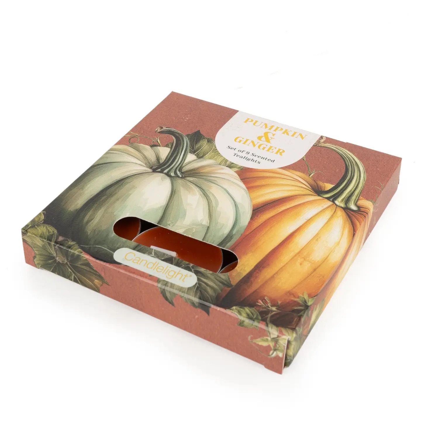Pumpkin & Ginger Tealights - Image 2