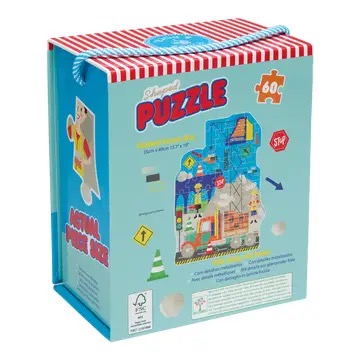 60pc Construction Puzzle - Image 3