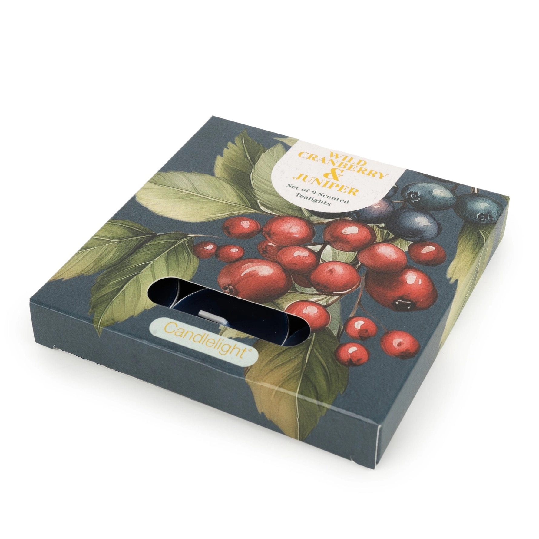 Cranberry & Juniper Tealights