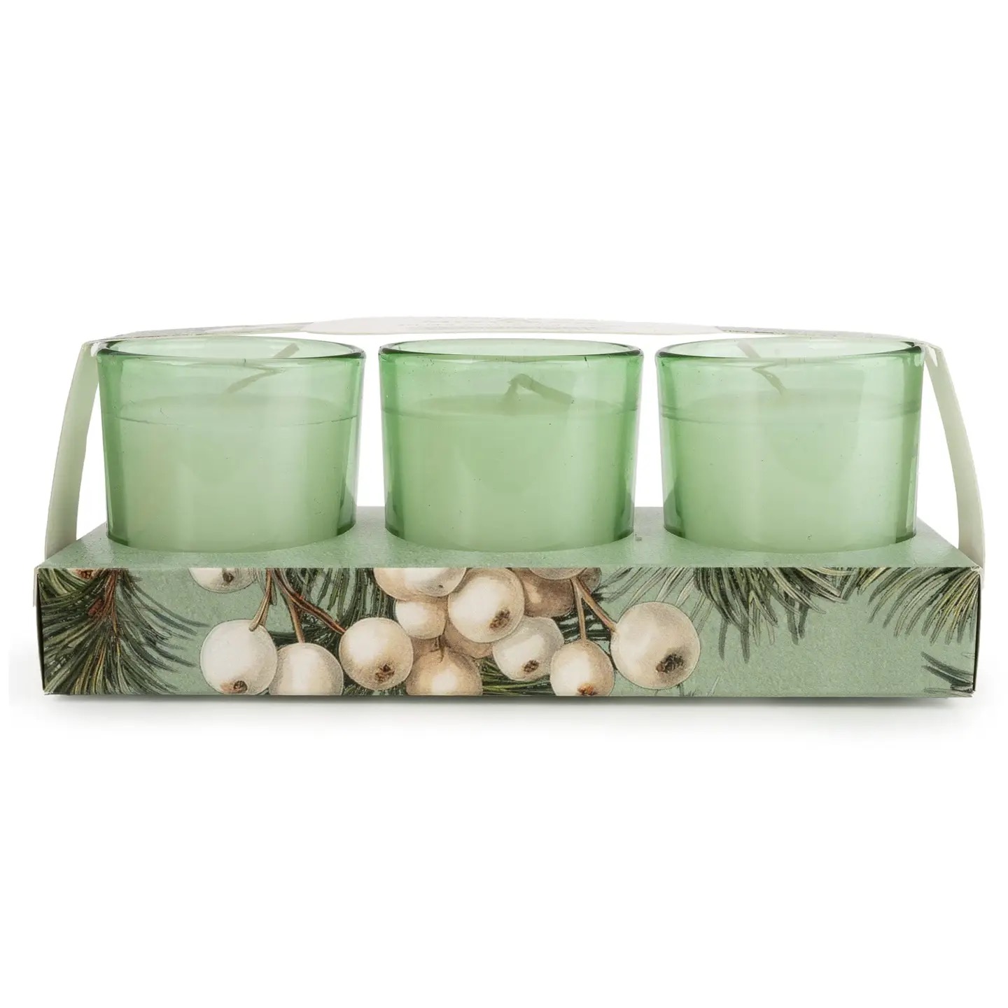 Winter Fir & Mistletoe Set
