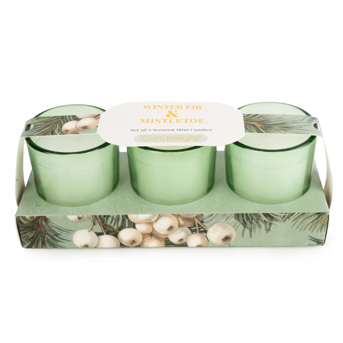 Winter Fir & Mistletoe Set - Image 2