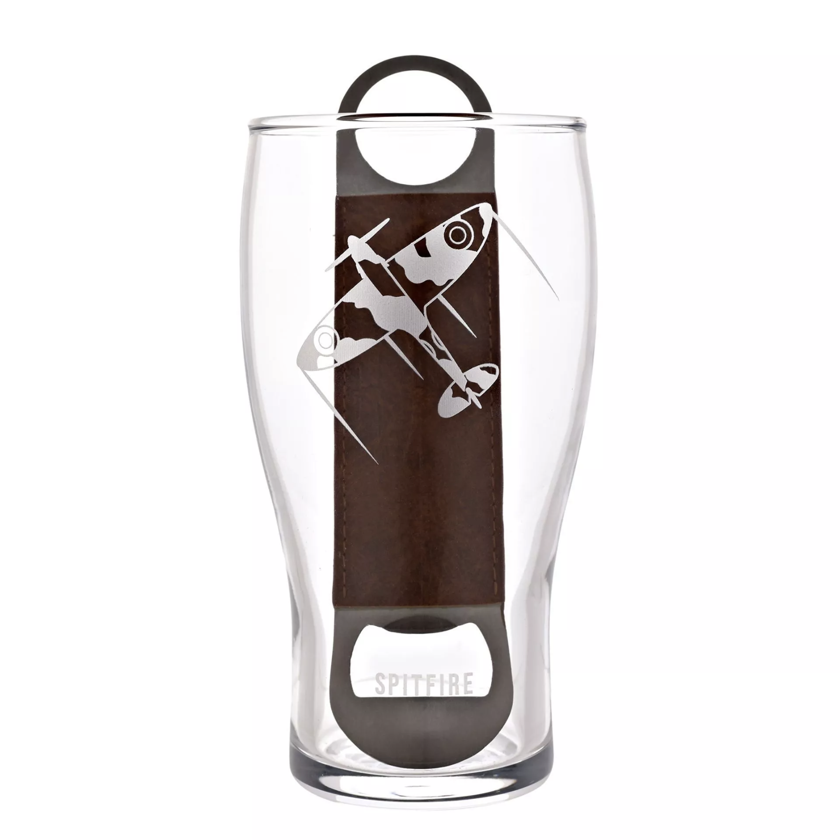 Spitfire Glass & Bottle Opener
