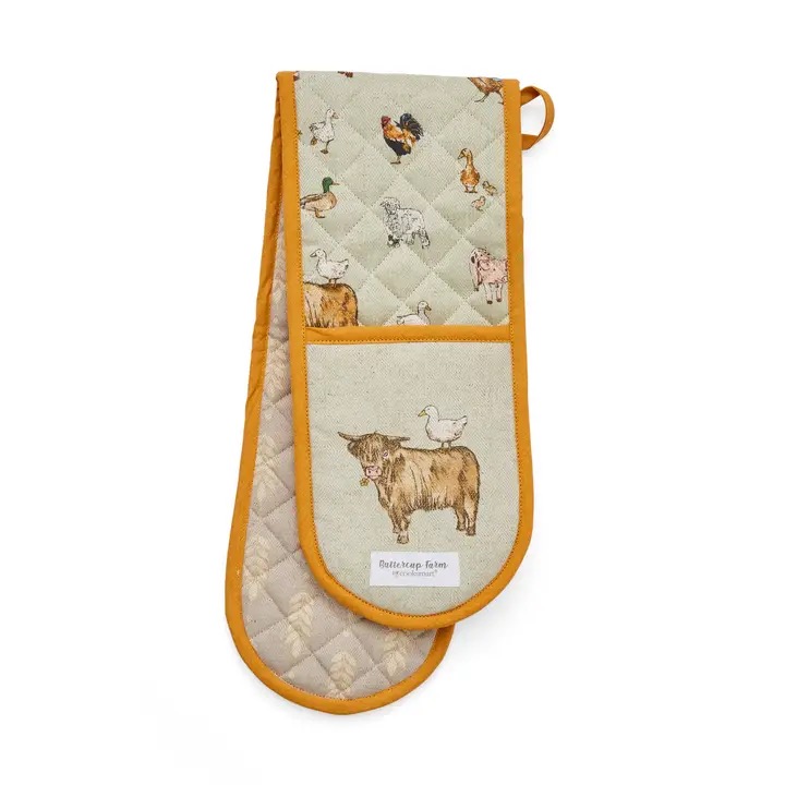 Cow Cotton Oven Glove