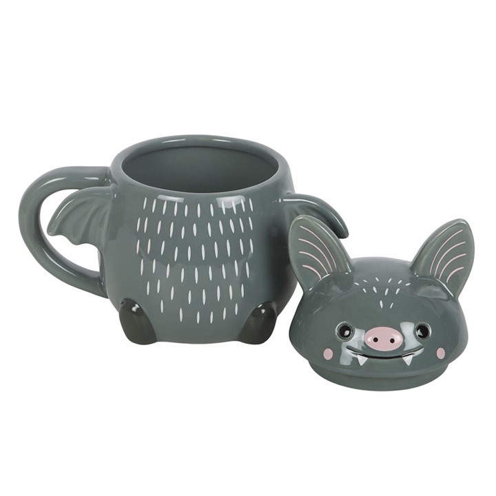 Bat Lidded Mug - Image 2