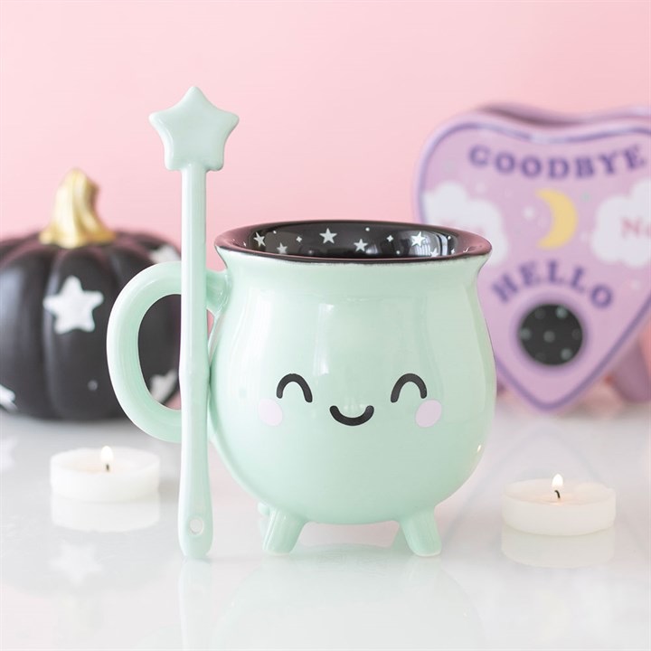 Cauldron Mug & Stirrer
