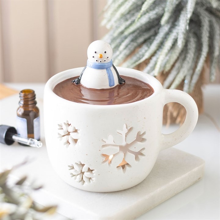 Snowman Oil/Wax Warmer