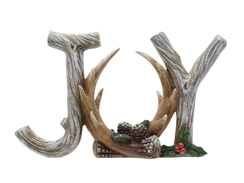 Resin Manter Plaque Joy